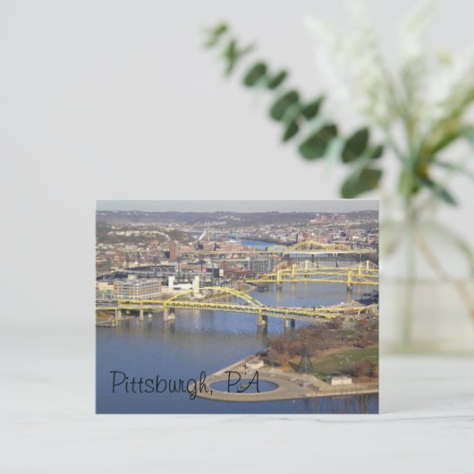 Carte Postale pittsburgh (Debout devant)