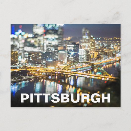 CARTE POSTALE PITTSBURGH (Devant)