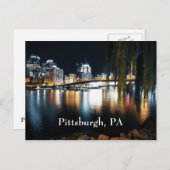 Carte Postale Pittsburgh en couleur (Devant / Derrière)