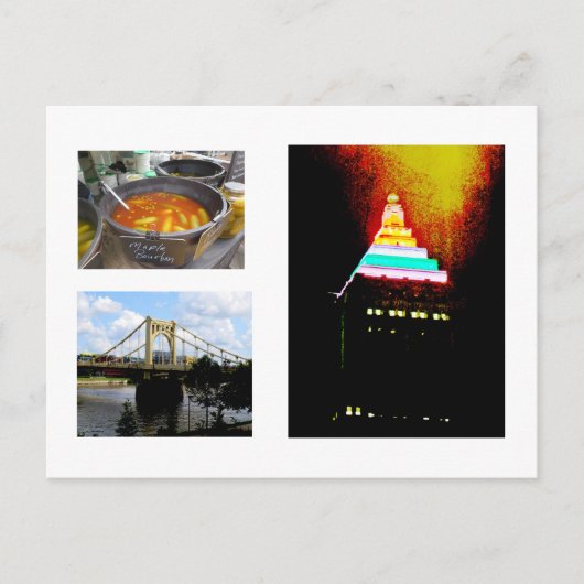 Carte Postale Pittsburgh Here's to You (Devant)