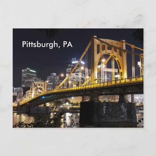 Carte Postale Pittsburgh, PA (Devant)