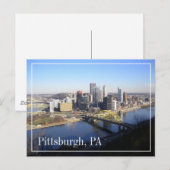 Carte Postale Pittsburgh, PA (Devant / Derrière)