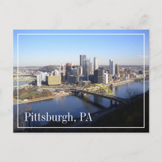 Carte Postale Pittsburgh, PA (Devant)