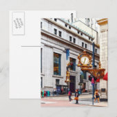 Carte Postale Pittsburgh PA - Coin de Smithfield et cinquième (Devant / Derrière)