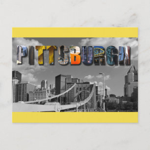 Carte Postale Pittsburgh Pennsylvania City Travel Photos