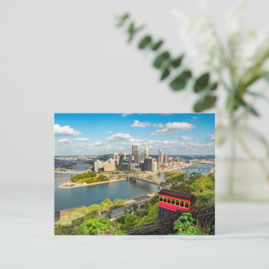 Carte Postale Pittsburgh Pennsylvania Duquesne Incline (Debout devant)