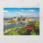 Carte Postale Pittsburgh Pennsylvania Duquesne Incline (Devant)