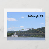 Carte postale Pittsburgh Pennsylvania Vacances Sou (Devant / Derrière)