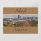 Carte Postale Pittsburgh Pennsylvanie (Devant)