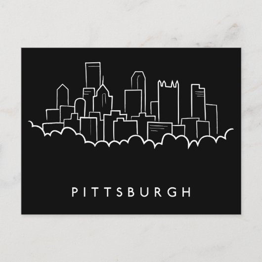 Carte Postale Pittsburgh Pennsylvanie (Devant)