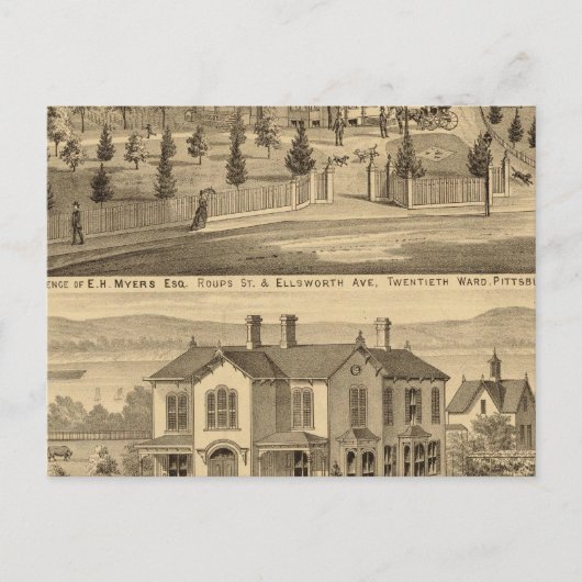 Carte Postale Pittsburgh, Pennsylvanie 2 (Devant)