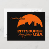 Carte postale PITTSBURGH - personnalisable (Devant / Derrière)