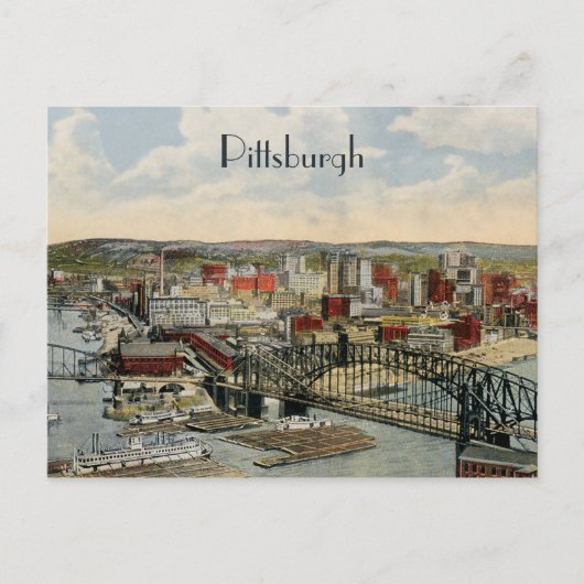 Carte postale Pittsburgh Point 1931 (Devant)