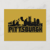 Carte Postale Pittsburgh Skyline (Devant)