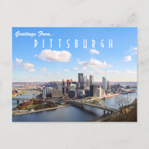 Carte postale Pittsburgh Skyline