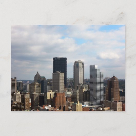 Carte Postale Pittsburgh Skyline (Devant)