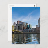 Carte Postale Pittsburgh Skyline (Devant / Derrière)