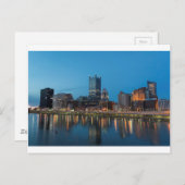 Carte Postale Pittsburgh Skyline at Dusk (Devant / Derrière)