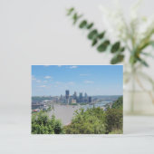 Carte Postale Pittsburgh Skyline de West End Overlook (Debout devant)