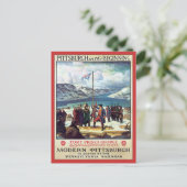 Carte Postale Pittsburgh vintage Au Début (Debout devant)