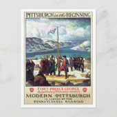 Carte Postale Pittsburgh vintage Au Début (Devant)