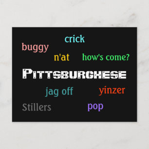 Carte Postale Pittsburghèse