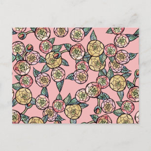 Carte Postale Pivoines