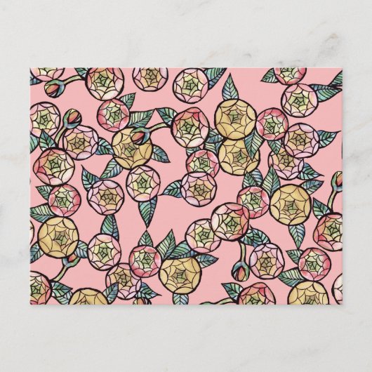 Carte Postale Pivoines (Devant)