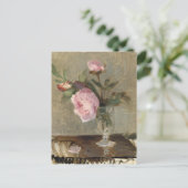 Carte Postale Pivoines | Berthe Morisot (Debout devant)