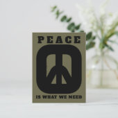 CARTE POSTALE PIWWNEED PEACE2 (IWWN) (Debout devant)