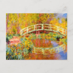 Carte Postale PixDezines Claude Monet nénuphar à giverny