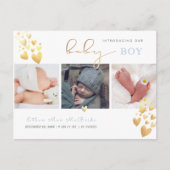 Carte Postale PixDezines Coeurs Or Faux (Devant)