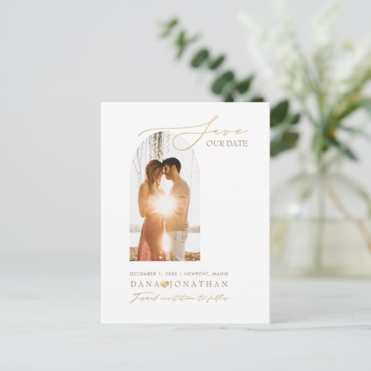 Carte Postale PixDezines do-it-yourself cadre Arc couleur Enregi (Debout devant)