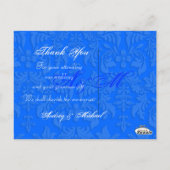 Carte Postale PixDezines do-it-yourself couleur/Damask Photos Me (Dos)