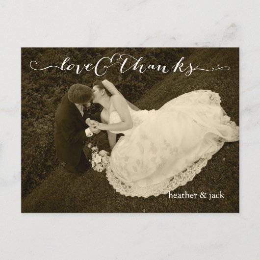 Carte Postale PixDezines do-it-yourself photo merci (Devant)