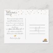 Carte Postale PixDezines les Étoiles D'or Remerciements (Dos)