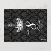 Carte Postale PixDezines Lustre blanc+do-it-yourself couleur arr (Dos)