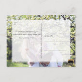 Carte Postale PixDezines Rose Quartz Date d'enregistrement/Confe (Dos)