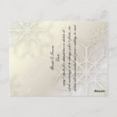 Carte Postale PixDezines Snowflakes+Chandelier (Dos)