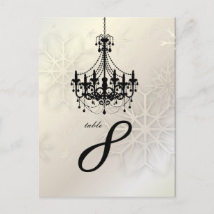 Carte Postale PixDezines Snowflakes+Chandelier