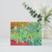 Carte Postale PixDezines Van Gogh iris/st. remy (Debout devant)