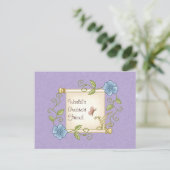 Carte Postale Pixel floral (Debout devant)