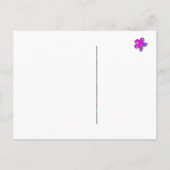 Carte postale Pixel Flower Bunch (Dos)