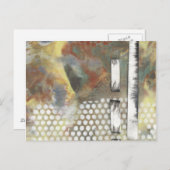 Carte Postale Pixels marbrés II (Devant / Derrière)