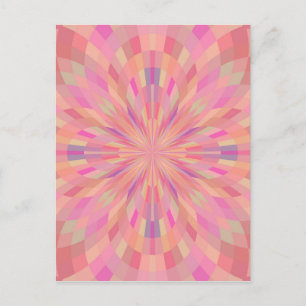 Carte Postale Pixels roses 2