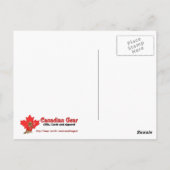 Carte postale Pixie Canada (Dos)