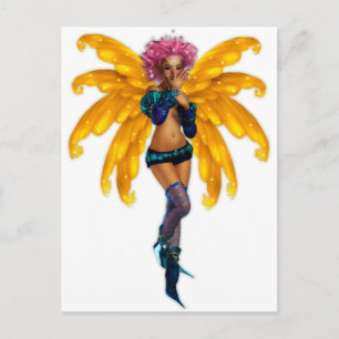Carte Postale Pixie Fae Fairy