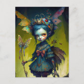 Carte Postale Pixie Imaginaire Grumpy Fairy (Devant)