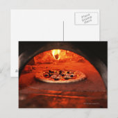 Carte Postale Pizza (Devant / Derrière)