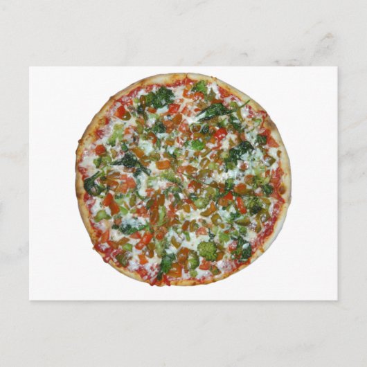 Carte Postale pizza (Devant)